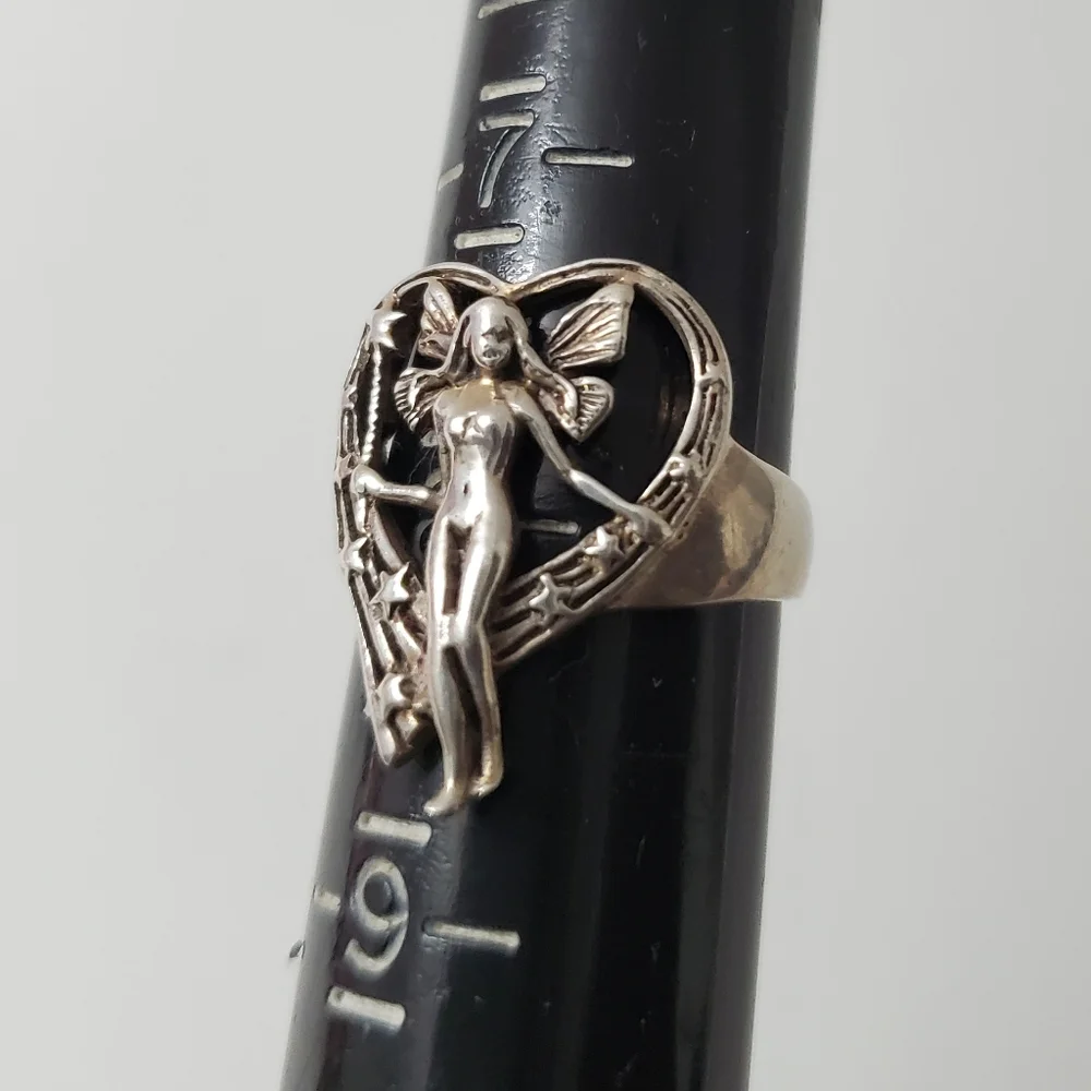 Seductive Celestial Enchantress Sterling Silver 925 Ring